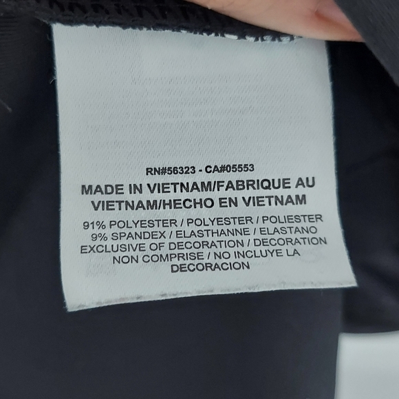 Nike Dri-Fit Golf Polo Shirt Black Medium - Picture 5 of 5